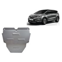 Aluminium protection sous moteur et de la boîte de vitesse Renault Espace