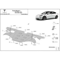Protection moteur électrique arrière en aluminium – Tesla Model 3 AWD/RWD