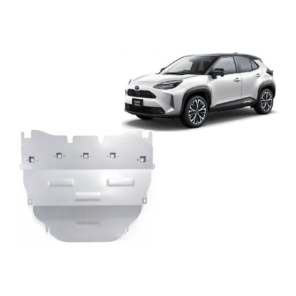 Protection sous moteur et de la boîte de vitesse Toyota Yaris Cross - Aluminium