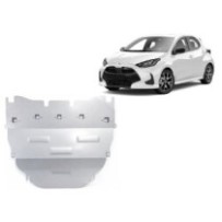 Protection sous moteur et de la boîte de vitesse Toyota Yaris - Aluminium