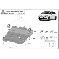 Protection sous moteur Citroen Grand C4 SpaceTourer