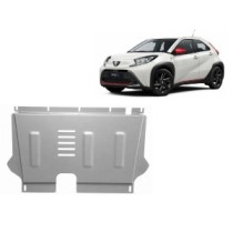 Protection sous moteur et de la boîte de vitesse Toyota Aygo X - Aluminium