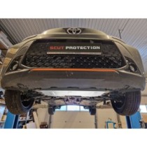 Protection sous moteur et de la boîte de vitesse Toyota Aygo X - Aluminium