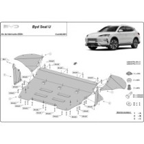 Protection sous moteur et de la boîte de vitesse BYD Seal U