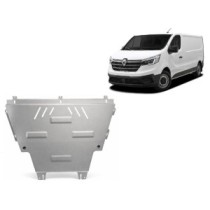 Protection sous moteur et de la boîte de vitesse Renault Trafic - Aluminium