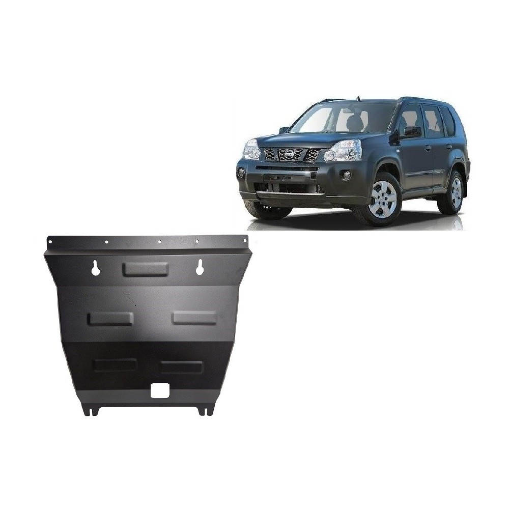 Protection sous moteur et de la boîte de vitesse Nissan X-Trail T31 - Vers 2.0
