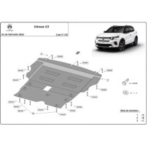 Protection sous moteur et de la boîte de vitesse Citroen C3