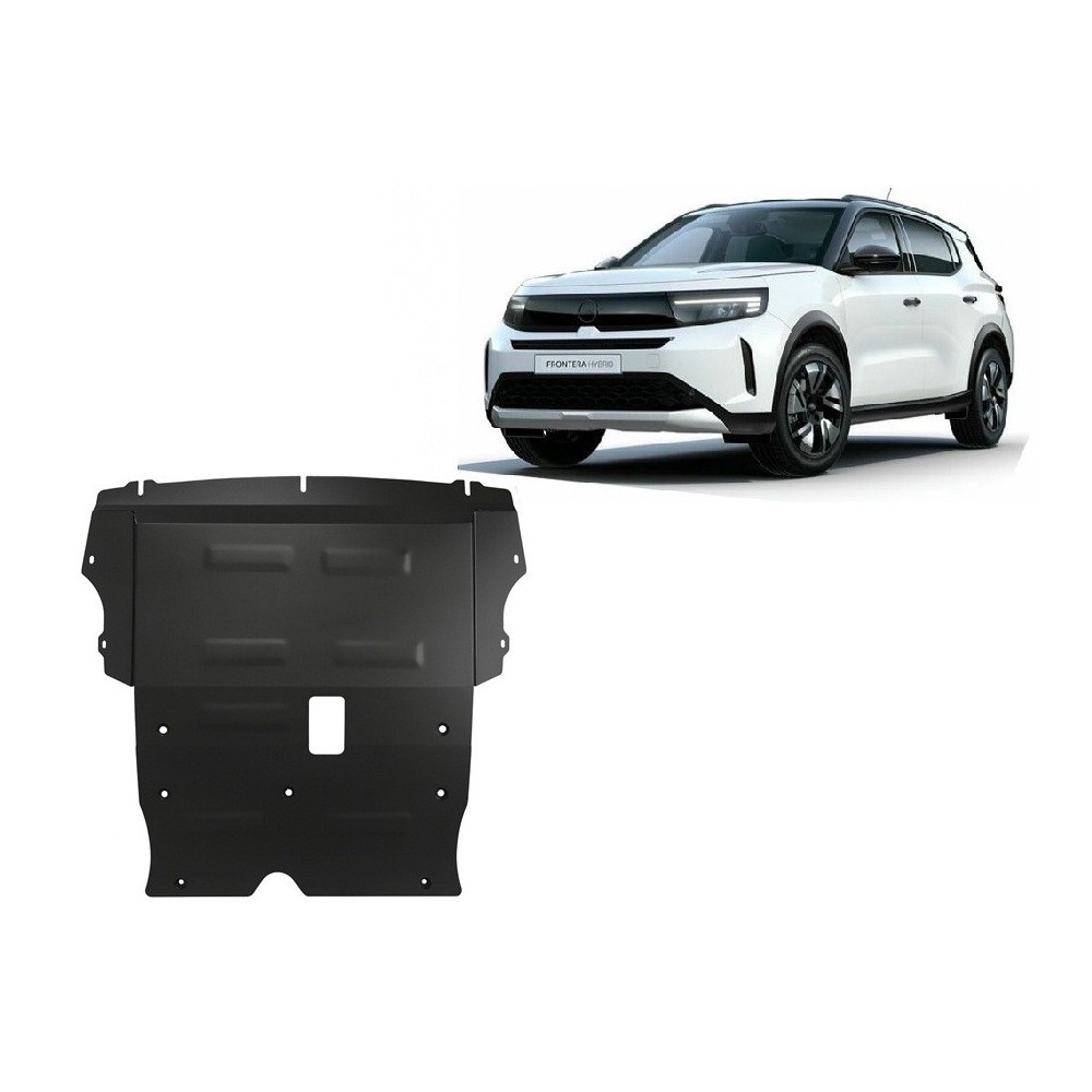 Protection sous moteur et de la boîte de vitesse Opel Frontera