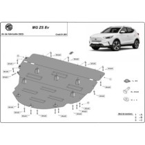 Protection sous moteur et de la boîte de vitesse MG ZS EV