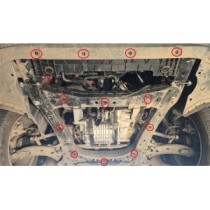 Protection sous moteur et de la boîte de vitesse MG ZS EV
