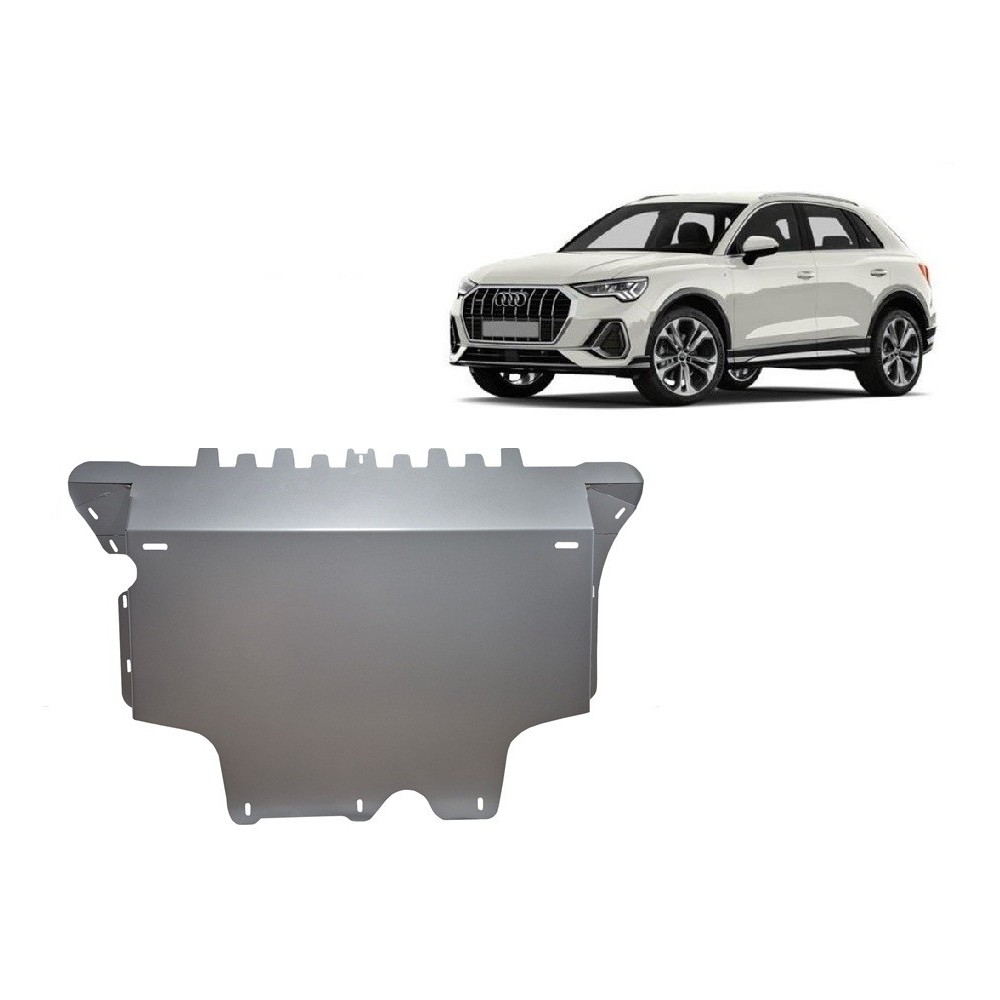 Aluminium protection sous moteur et de la boîte de vitesse Audi Q3