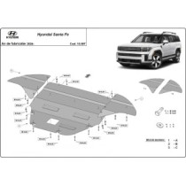 Protection sous moteur et de la boîte de vitesse Hyundai Santa Fe
