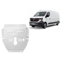 Protection sous moteur et de la boîte de vitesse Renault Master - Aluminium