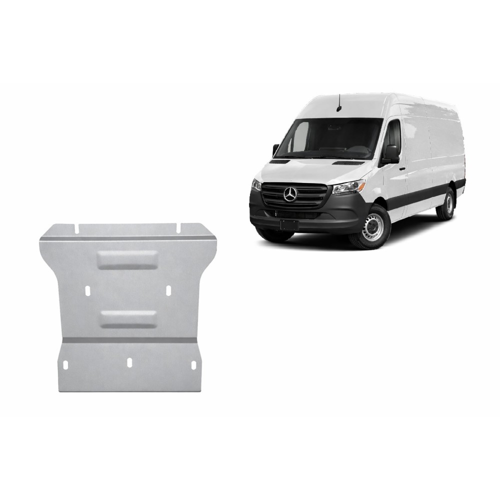 Aluminium protection de la boîte de vitesse Mercedes Sprinter 4x4
