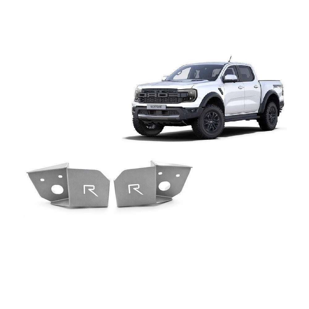 Tôle de protection en aluminium du capteur de bras de suspension arrière Ford Ranger Raptor