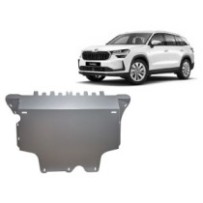Aluminium protection sous moteur et de la boîte de vitesse Skoda Kodiaq Hybrid
