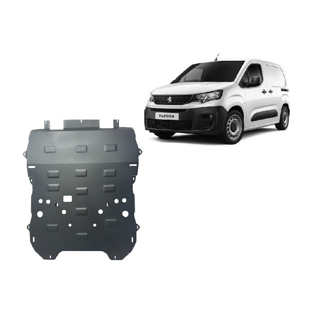 Protection sous moteur et de la boîte de vitesse Peugeot Partner