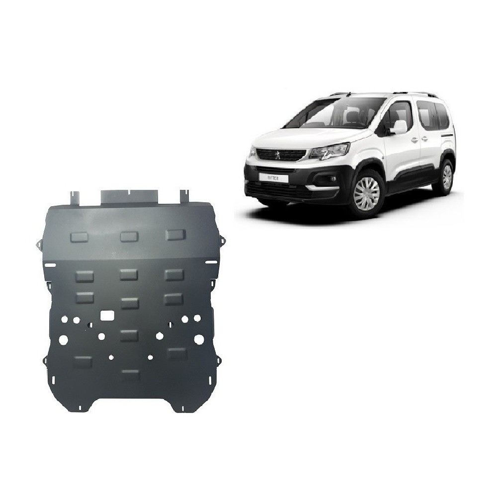 Protection sous moteur et de la boîte de vitesse Peugeot Rifter / Partner