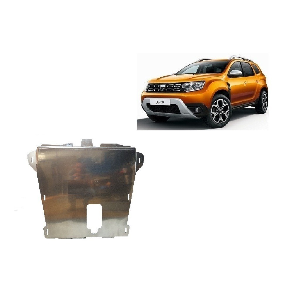 Aluminium protection sous moteur et de la boîte de vitesse Dacia Duster