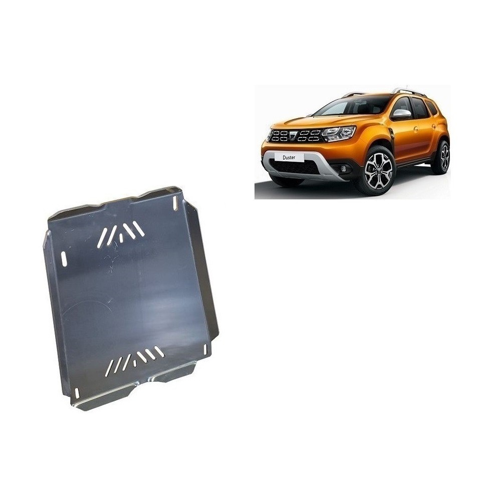 Protection de réservoir Dacia Duster - Aluminium
