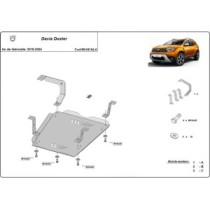 Protection de réservoir Dacia Duster - Aluminium