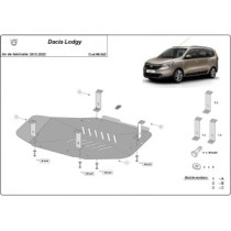 Protection de réservoir Dacia Lodgy
