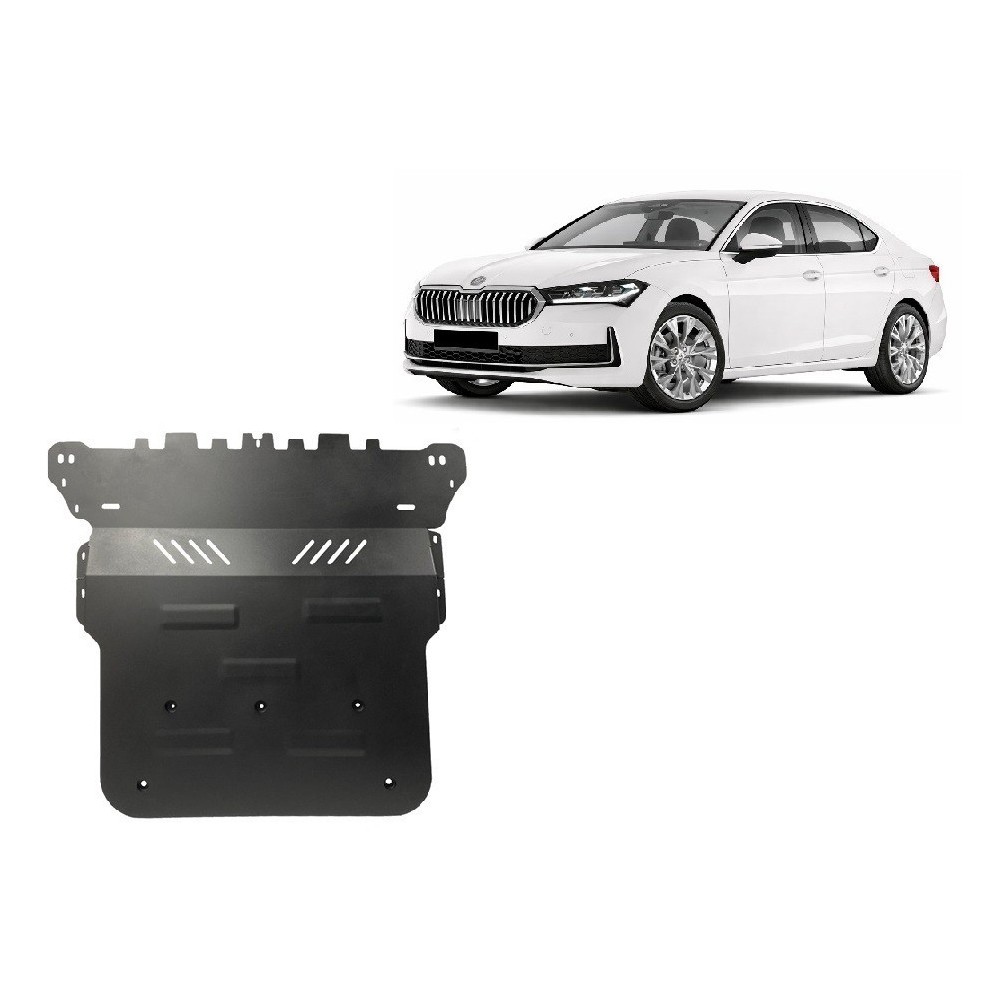 Protection sous moteur et de la boîte de vitesse Skoda Superb 4