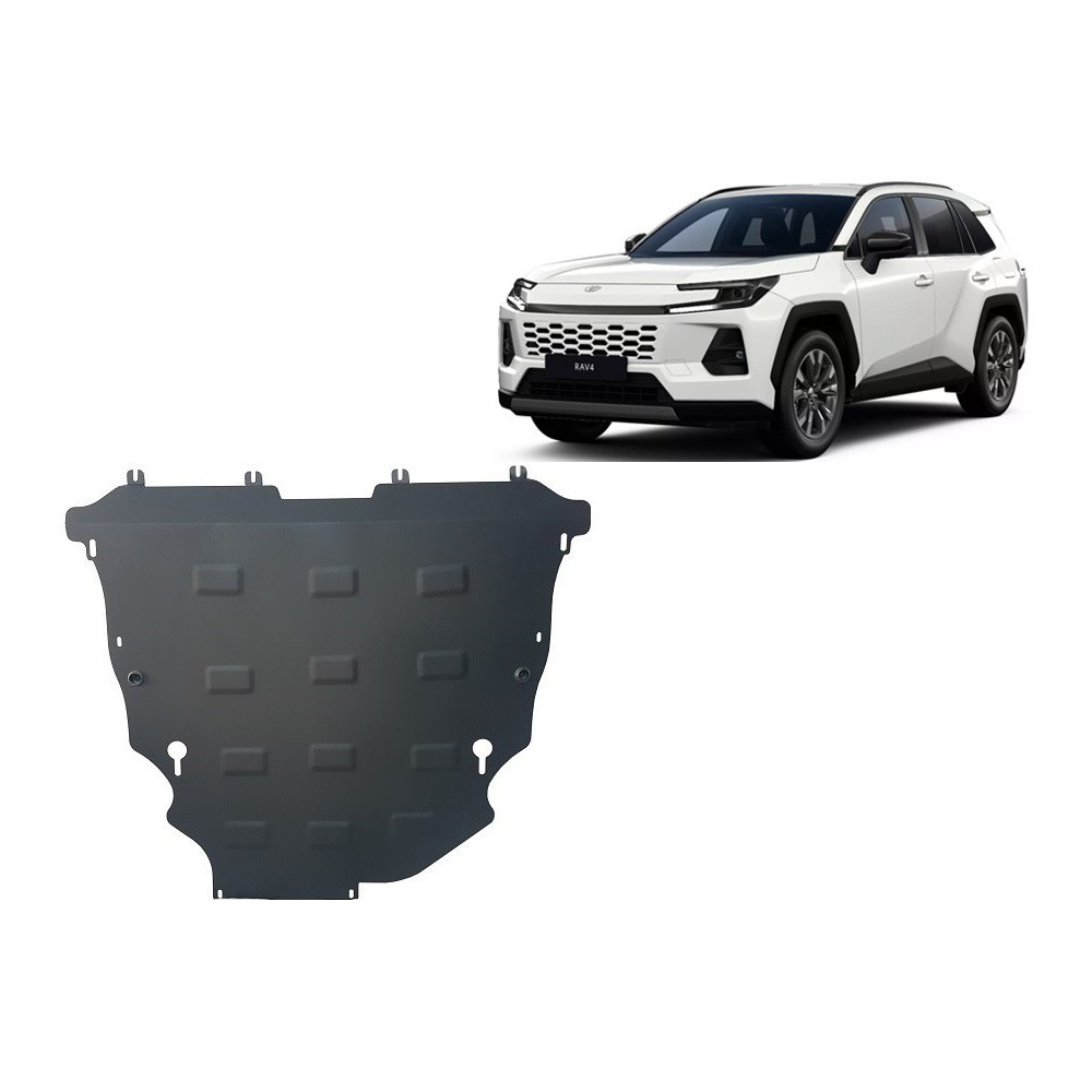 Protection sous moteur et de la boîte de vitesse Toyota Rav4