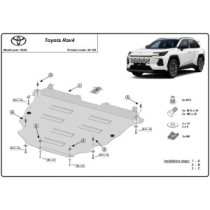 Protection sous moteur et de la boîte de vitesse Toyota Rav4