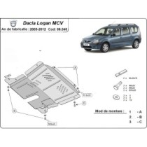 Protection sous moteur et de la boîte de vitesse Dacia Logan 1 MCV