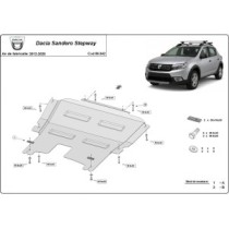Protection sous moteur et de la boîte de vitesse Dacia Sandero Stepway