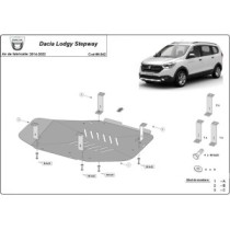 Protection de réservoir Dacia Lodgy Stepway