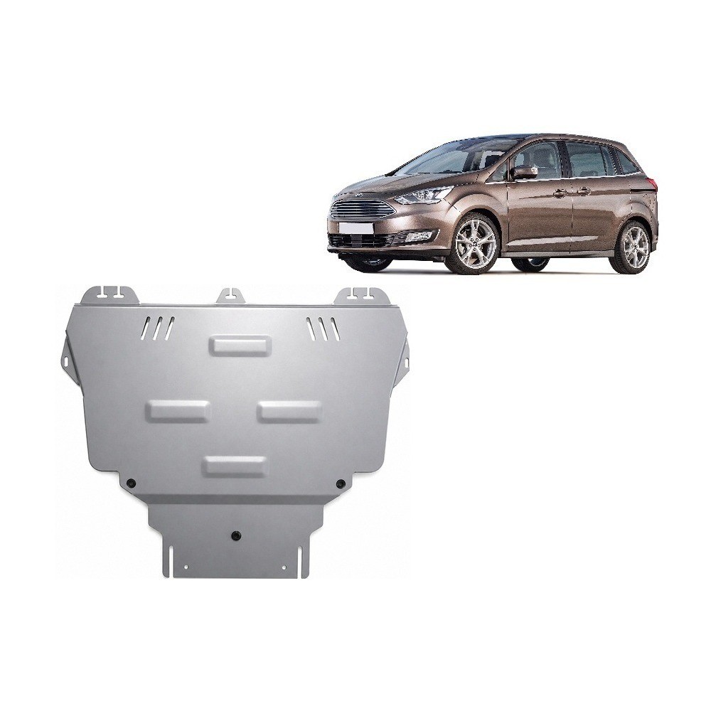 Protection sous moteur et de la boîte de vitesse Ford C-max - Aluminium
