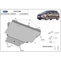 Protection sous moteur et de la boîte de vitesse Ford C-max - Aluminium