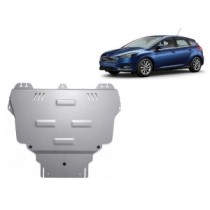 Protection sous moteur et de la boîte de vitesse Ford Focus - Aluminium