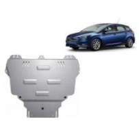 Protection sous moteur et de la boîte de vitesse Ford Focus - Aluminium