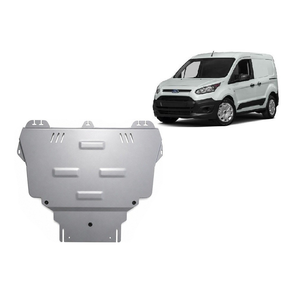 Protection sous moteur et de la boîte de vitesse Ford Transit Connect - Aluminium