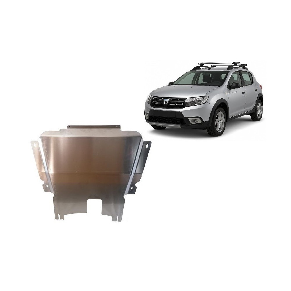 Aluminium protection sous moteur et de la boîte de vitesse Dacia SanderoStepway