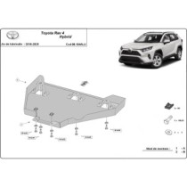 Aluminium protection du différentiel Toyota Rav4