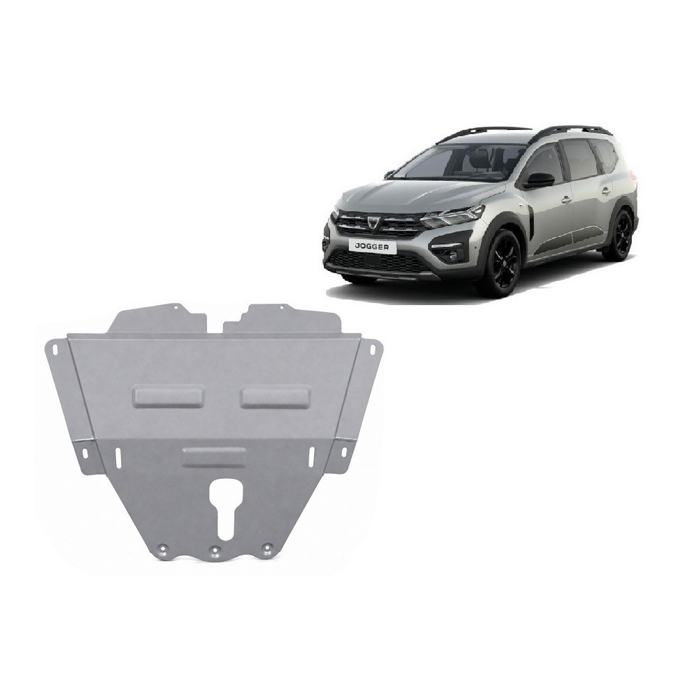Aluminium protection sous moteur et de la boîte de vitesse Dacia Jogger