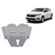 Aluminium protection sous moteur et de la boîte de vitesse Dacia Logan