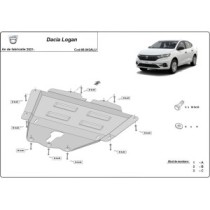 Aluminium protection sous moteur et de la boîte de vitesse Dacia Logan