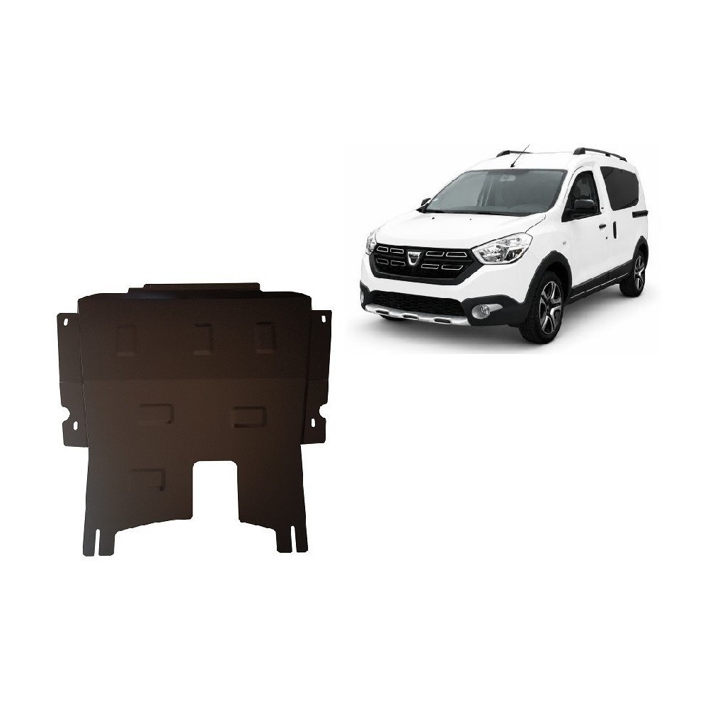 Protection sous moteur et de la boîte de vitesse Dacia Dokker Stepway