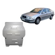 Aluminium protection sous moteur et de la boîte de vitesse Skoda Octavia
