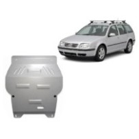 Aluminium protection sous moteur et de la boîte de vitesse Volkswagen Bora