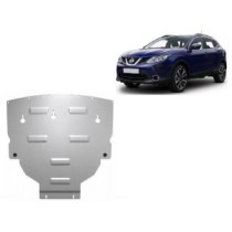 Protection sous moteur et de la boîte de vitesse Nissan Qashqai J11 - Aluminium