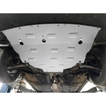 Protection sous moteur et de la boîte de vitesse Nissan Qashqai J11 - Aluminium