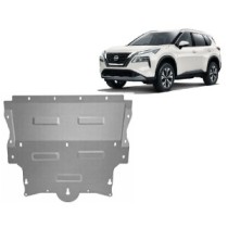 Protection sous moteur et de la boîte de vitesse Nissan X-Trail T33 - Aluminium