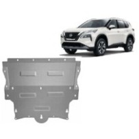 Protection sous moteur et de la boîte de vitesse Nissan X-Trail T33 - Aluminium