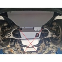 Aluminium protection de radiateur Ford Ranger